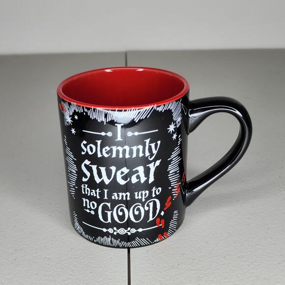 Harry Potter I Solrmnly Swear I Am Up To No Good Mug NWOT - Picture 3 of 4